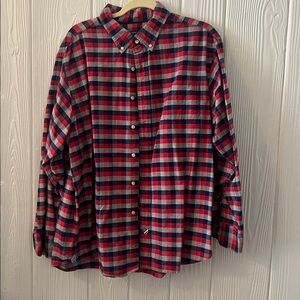 Daniel Cremieux Red and Blue Checkered Shirt